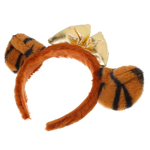 OFFIGAM 1Stück Tiger Haarband für Partys Niedlicher Kopfschmuck aus Einzigartiges Design für Karneval Fasching und Festivals Perfektes von OFFIGAM