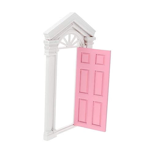 OFFIGAM 1Stück Tür aus Holz für DIY Puppenhaus Doppelsäulen Mini Tür Langlebig und Kreativ für Mini und für Freunde und Familie OFFIGAM 1Stück Tür aus Holz für DIY Puppenhaus Doppelsäulen Mini Tür Langlebig und Kreativ für Mini und für Freunde und Familie von OFFIGAM