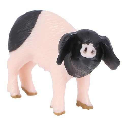OFFIGAM 1pc Simulation Pig Decor Nettes Schweinemodell Toy Pig Model Decor Imitation Pig Decor von OFFIGAM