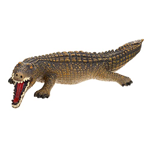 OFFIGAM 1stk Simulierte Tiere Tierfiguren Krokodil Tierfigur Krokodilfigur Krokodil-Modell Vinyl Brown OFFIGAM 1stk Simulierte Tiere Tierfiguren Krokodil Tierfigur Krokodilfigur Krokodil-Modell Vinyl Brown von OFFIGAM