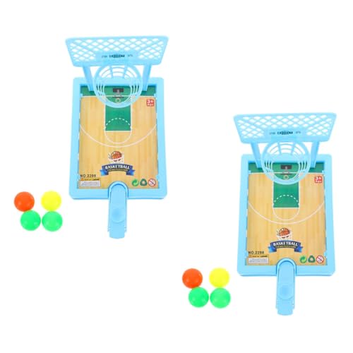 OFFIGAM 2 Sätze Basketballspielzeug für Teiliges mit Bällen Lernspielzeug Geschicklichkeit und Hand Augen Koordination für Kindergarten und Zuhause Zufällige Farbe Zufällige Farbe von OFFIGAM