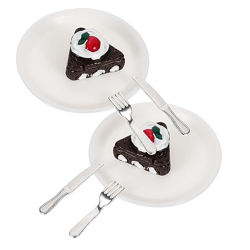OFFIGAM 2 Sätze Mini-kuchenteller Mini-Dessert-Modell Winziges Essen Mini-dessertkuchen- Mini- -küchenzubehör Mini-hausverzierung Dekorative Minitorte Mini-Sachen Chocolate Harz OFFIGAM 2 Sätze Mini-kuchenteller Mini-Dessert-Modell Winziges Essen Mini-dessertkuchen- Mini- -küchenzubehör Mini-hausverzierung Dekorative Minitorte Mini-Sachen Chocolate Harz von OFFIGAM