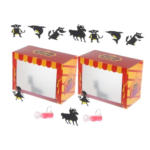OFFIGAM 2 Satz DIY Puppentheater Set für Interaktives Schattenpuppen Teiliges Set für Kreative Geschichtenerzählung Bastelset Bildung und Kreativität OFFIGAM 2 Satz DIY Puppentheater Set für Interaktives Schattenpuppen Teiliges Set für Kreative Geschichtenerzählung Bastelset Bildung und Kreativität von OFFIGAM