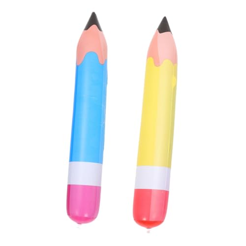 OFFIGAM 2 Stück Aufblasbarer Jumbo-bleistift, Riesiger Buntstift-ballon, Schuldekoration, Schuldekoration Für Klassenzimmer, Foto-requisite, Geburtstagsfeier OFFIGAM 2 Stück Aufblasbarer Jumbo-bleistift, Riesiger Buntstift-ballon, Schuldekoration, Schuldekoration Für Klassenzimmer, Foto-requisite, Geburtstagsfeier von OFFIGAM