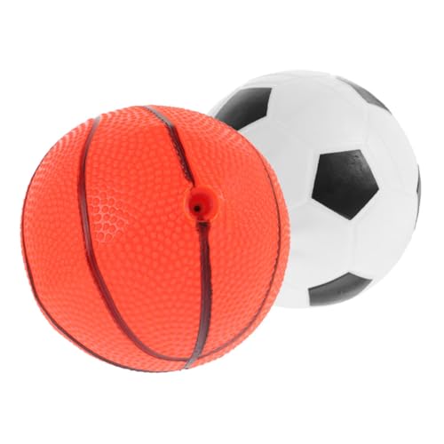 OFFIGAM 2 Stück Aufblasbares Ballspielzeug Hüpfball Fußballspielzeug Buntes Ballspielzeug Kickball Pädagogischer Springball Spielball Klopfball Klopfball Für Zuhause Aufblasbarer von OFFIGAM