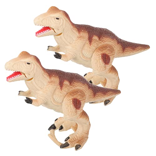 OFFIGAM 2 Stück Dinosaurier Kleinkind Party Frühes Lernspielzeug Kleines Dinosaurier Aufziehspielzeug Für Uhrwerk Lustiges Dinosaurier Spielset Lustiges von OFFIGAM
