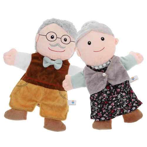 OFFIGAM 2 Stück Handpuppen für Lernspielzeug aus Weichem Material Niedliche Figuren für Geschichtenerzählen und Rollenspiele für Vorschule und Kreative OFFIGAM 2 Stück Handpuppen für Lernspielzeug aus Weichem Material Niedliche Figuren für Geschichtenerzählen und Rollenspiele für Vorschule und Kreative von OFFIGAM