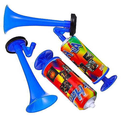 OFFIGAM 2stücke Air Horns Kunststoff Jubel-Hupe Für Sport Feste Bootfahren Lautes Signalhorn Mit Klarem Sound Für Jedes Alter Aufregende Veranstaltungen von OFFIGAM