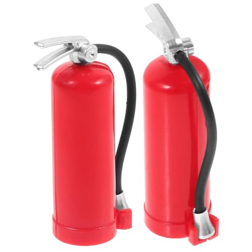 OFFIGAM 2 Stück Miniatur Feuerlöscher Modell für Rc Autos Dekorative Simulation für Modellbau und Miniaturlandschaften OFFIGAM 2 Stück Miniatur Feuerlöscher Modell für Rc Autos Dekorative Simulation für Modellbau und Miniaturlandschaften von OFFIGAM