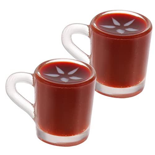 OFFIGAM 2 Stück Miniatur Kaffeetasse Kaffeebecher Dekoration Kaffeetassen Das Ornamente Für Kaffee Ornament Getränke Ornamente Mini Kaffeetasse Mini Küchen Requisite OFFIGAM 2 Stück Miniatur Kaffeetasse Kaffeebecher Dekoration Kaffeetassen Das Ornamente Für Kaffee Ornament Getränke Ornamente Mini Kaffeetasse Mini Küchen Requisite von OFFIGAM