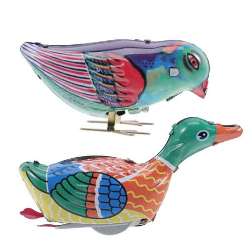 OFFIGAM 2 Stück Nostalgische Aufziehspielzeuge Magpie und Enten für Fördert Hand Augen Koordination und Spaß ohne Batterien OFFIGAM 2 Stück Nostalgische Aufziehspielzeuge Magpie und Enten für Fördert Hand Augen Koordination und Spaß ohne Batterien von OFFIGAM