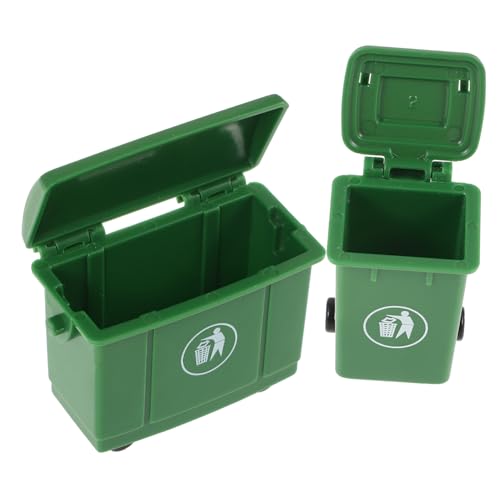 OFFIGAM 2stücke Mini Mülleimer Für Puppenhaus Detailgetreue Modell Mülltonnen Für Miniatur-szenen Als Zubehör Für Sandkasten Und DIY-projekte Realistisches Puppenhaus Zubehör OFFIGAM 2stücke Mini Mülleimer Für Puppenhaus Detailgetreue Modell Mülltonnen Für Miniatur-szenen Als Zubehör Für Sandkasten Und DIY-projekte Realistisches Puppenhaus Zubehör von OFFIGAM
