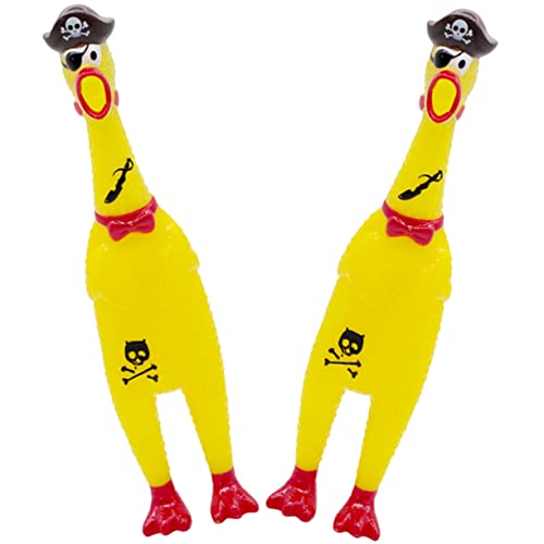 OFFIGAM 2 Stück Schreiendes Huhn Streichspiele Gummihühner Streiche Für Streiche Für Lustig - Für Knebelgeschenke Für OFFIGAM 2 Stück Schreiendes Huhn Streichspiele Gummihühner Streiche Für Streiche Für Lustig - Für Knebelgeschenke Für von OFFIGAM