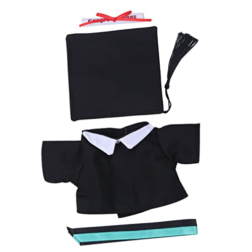 OFFIGAM 2 Stück Teiliges Puppen Outfit Set mit Abschlussrobe und Doktorhut für Puppen für Abschlussfeiern und Kreative Rollenspiele OFFIGAM 2 Stück Teiliges Puppen Outfit Set mit Abschlussrobe und Doktorhut für Puppen für Abschlussfeiern und Kreative Rollenspiele von OFFIGAM