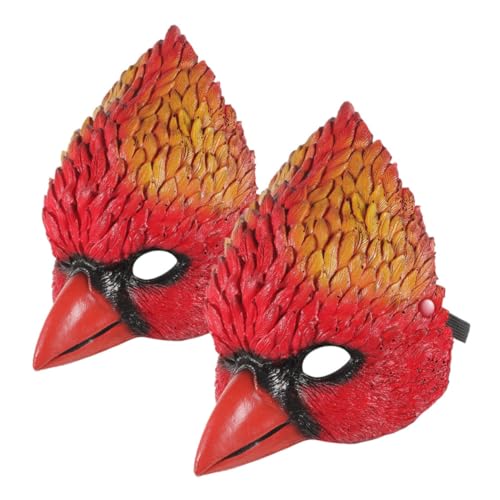 OFFIGAM 2 Stück Vogel-maskenball- : Tierkostüm-kopfbedeckung, Für Karneval, Halloween, Cosplay, Kostüm, Maskerade, Party, Gastgeschenk OFFIGAM 2 Stück Vogel-maskenball- : Tierkostüm-kopfbedeckung, Für Karneval, Halloween, Cosplay, Kostüm, Maskerade, Party, Gastgeschenk von OFFIGAM