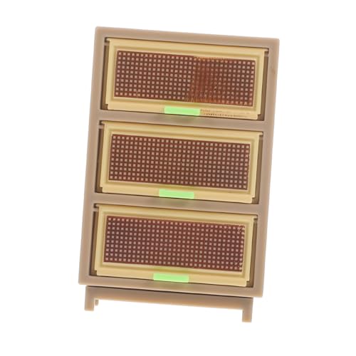 OFFIGAM 2 Stück Miniaturschrank Elegantes Mini-hausdekor Miniaturmöbel Fürs Puppenhaus von OFFIGAM
