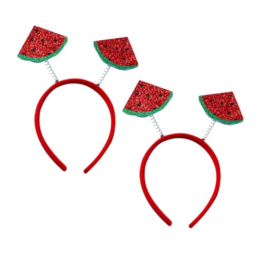 OFFIGAM 2 Stücke Karneval Stirnband Wassermelone Bopper Kopfschmuck für Feiertagsfeiern Realistisches Obstmotiv Haarschmuck für Sommerpartys für Kinderfeiern OFFIGAM 2 Stücke Karneval Stirnband Wassermelone Bopper Kopfschmuck für Feiertagsfeiern Realistisches Obstmotiv Haarschmuck für Sommerpartys für Kinderfeiern von OFFIGAM