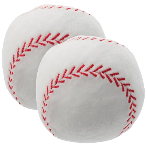 OFFIGAM Dekoratives Baseball-Kissen Plüsch-Baseball-Spielzeug Für Das Home Office Weiches Gemütliches Kissen von OFFIGAM