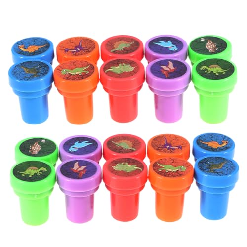 OFFIGAM 20 Stück Kinderstempel runder Stempel Cartoon-Stempel Kinderspielzeug OFFIGAM 20 Stück Kinderstempel runder Stempel Cartoon-Stempel Kinderspielzeug von OFFIGAM