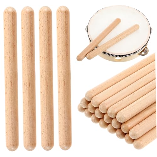 OFFIGAM 20 Stück Teiliges Rhythmus Sticks aus Holz für Musikinstrumente zur des Rhythmusgefühls im Klassenzimmer Geeignet für Kleinkinder und Vorschulkinder OFFIGAM 20 Stück Teiliges Rhythmus Sticks aus Holz für Musikinstrumente zur des Rhythmusgefühls im Klassenzimmer Geeignet für Kleinkinder und Vorschulkinder von OFFIGAM