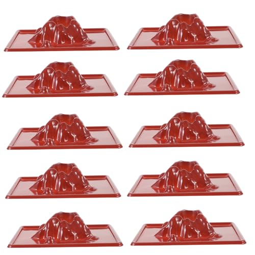 OFFIGAM 20 Stück Vulkan-Experimentierset ausbrechen Geoden Wissenschaftsexperimente Vulkan-Bausatz Eruption pädagogisches Vulkanmodell Kleines Vulkanmodell Vulkanmodelle Plastik Brown OFFIGAM 20 Stück Vulkan-Experimentierset ausbrechen Geoden Wissenschaftsexperimente Vulkan-Bausatz Eruption pädagogisches Vulkanmodell Kleines Vulkanmodell Vulkanmodelle Plastik Brown von OFFIGAM