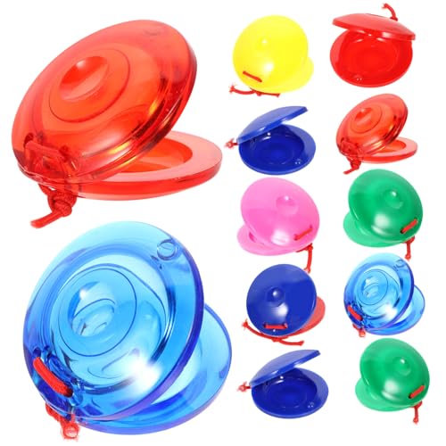 OFFIGAM 24 Stück Teiliges Farbige Kastagnetten Musikinstrumente für Pädagogisches Kreativität und Rhythmusgefühl Zufällige Farbe Zufällige Farbe OFFIGAM 24 Stück Teiliges Farbige Kastagnetten Musikinstrumente für Pädagogisches Kreativität und Rhythmusgefühl Zufällige Farbe Zufällige Farbe von OFFIGAM