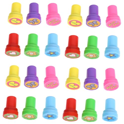 OFFIGAM 24 Stück Teiliges Kinderstempel mit Cartoon Motiven Bunte Blumen und Schmetterlinge für Geburtstagsfeiern Gartenpartys Mitgebsel Bastel und Schulprojekte OFFIGAM 24 Stück Teiliges Kinderstempel mit Cartoon Motiven Bunte Blumen und Schmetterlinge für Geburtstagsfeiern Gartenpartys Mitgebsel Bastel und Schulprojekte von OFFIGAM