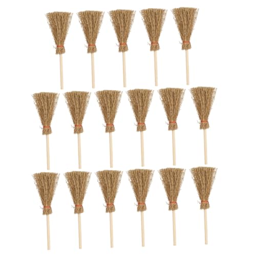 OFFIGAM 25 Stück Teiliges Mini Besen für Puppenhaus Dekorative Micro Landschaftsaccessoires für DIY und Miniatur Häuser für Kreative Bastelprojekte OFFIGAM 25 Stück Teiliges Mini Besen für Puppenhaus Dekorative Micro Landschaftsaccessoires für DIY und Miniatur Häuser für Kreative Bastelprojekte von OFFIGAM
