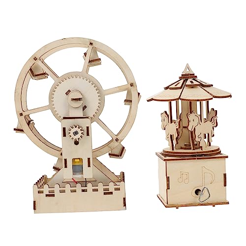 OFFIGAM 2Sätze Holzpuzzlespielzeug für Pädagogisches DIY Kreativität und Vorstellungskraft Umweltfreundliches Material für Jungen OFFIGAM 2Sätze Holzpuzzlespielzeug für Pädagogisches DIY Kreativität und Vorstellungskraft Umweltfreundliches Material für Jungen von OFFIGAM