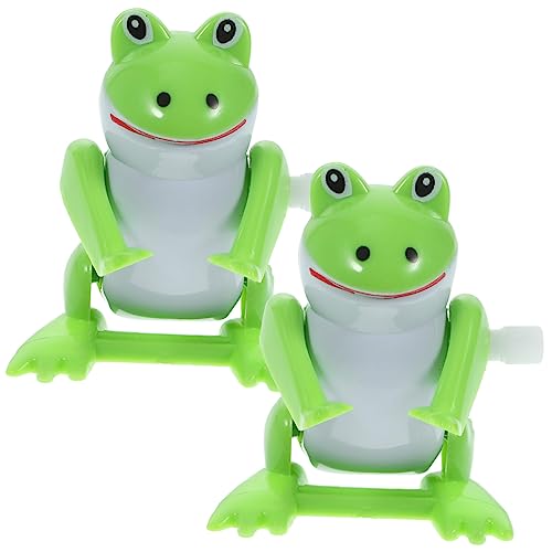 OFFIGAM 2Stücke Aufziehspielzeug Frosch Lustige Kinderspielzeuge für Kreatives Frosch mit Uhrwerkantrieb für Raumdekoration und Sicher für Kleine Hände OFFIGAM 2Stücke Aufziehspielzeug Frosch Lustige Kinderspielzeuge für Kreatives Frosch mit Uhrwerkantrieb für Raumdekoration und Sicher für Kleine Hände von OFFIGAM