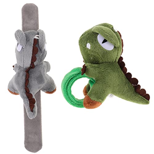 OFFIGAM 2Stücke Dinosaurier Slap Armbänder für Praktische Handgelenksarmbänder mit Tiermotiven und Partygeschenke für Geburtstagsfeiern Halloween und Mehr von OFFIGAM
