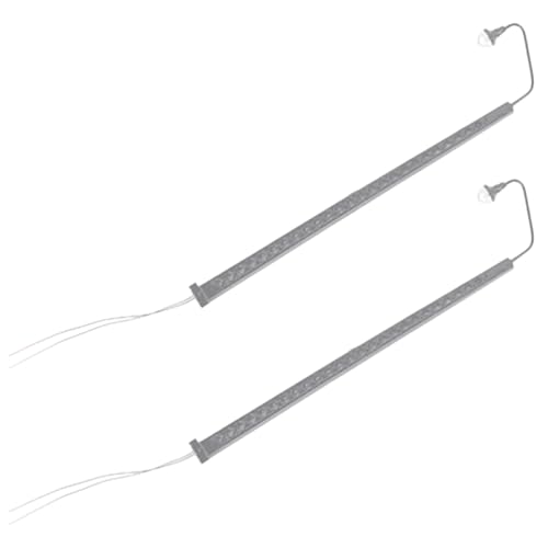 OFFIGAM 2 Stück Miniatur Zug Lampe Modell für Modelleisenbahn Abs Metall Selbstgemacht Dekoration Kleiner Geeignet für Kleiner Landschaftslicht OFFIGAM 2 Stück Miniatur Zug Lampe Modell für Modelleisenbahn Abs Metall Selbstgemacht Dekoration Kleiner Geeignet für Kleiner Landschaftslicht von OFFIGAM