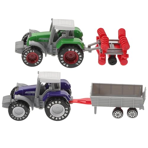 OFFIGAM 2stücke Teiliges Traktor Und LKW-modellspielzeug Für Simuliertes Fahrzeug Für Kreative Lernspiele Für Jungen Und Mädchen Fördert Kommunikation Und Motorikfähigkeiten OFFIGAM 2stücke Teiliges Traktor Und LKW-modellspielzeug Für Simuliertes Fahrzeug Für Kreative Lernspiele Für Jungen Und Mädchen Fördert Kommunikation Und Motorikfähigkeiten von OFFIGAM
