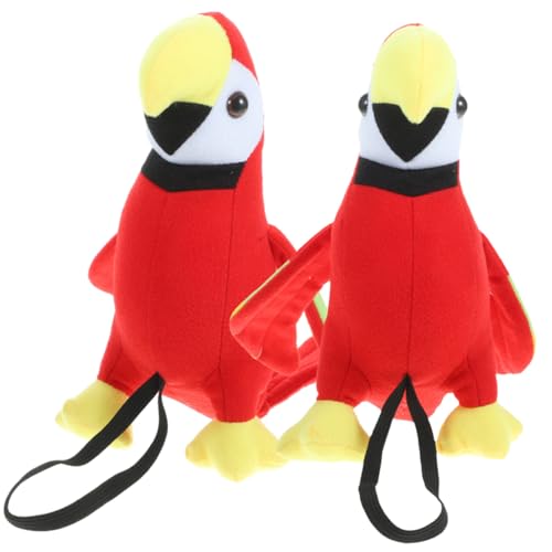 OFFIGAM 2Stücke Plüsch Papagei Schulter Realistisches Piratenkostüm Zubehör für Party Deko Cosplay Requisite für Geburtstagsgeschenke und Halloween OFFIGAM 2Stücke Plüsch Papagei Schulter Realistisches Piratenkostüm Zubehör für Party Deko Cosplay Requisite für Geburtstagsgeschenke und Halloween von OFFIGAM
