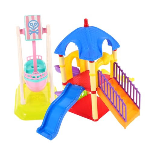 OFFIGAM 2Stücke Spielplatz Zubehör für Puppenhaus Piratenschiff Spielplatzmodell für Kreatives Rollenspiel und Interaktive Kindergärten OFFIGAM 2Stücke Spielplatz Zubehör für Puppenhaus Piratenschiff Spielplatzmodell für Kreatives Rollenspiel und Interaktive Kindergärten von OFFIGAM
