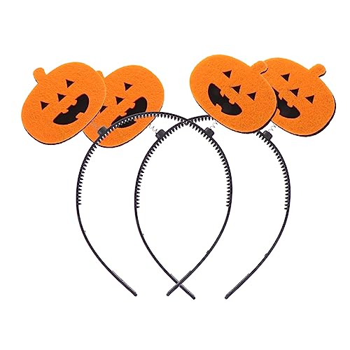OFFIGAM 2stücke Halloween Kürbis Haarschmuck Lustige Haarreifen Für Partys Kreative Kopfbedeckung Für Halloween Leicht Und Komfortabel Für Fotos Mit Familie Und Freunden von OFFIGAM