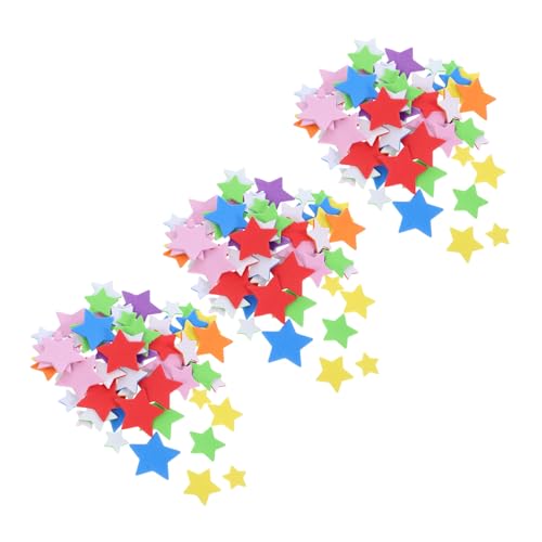OFFIGAM 3 Pentagramm-Patch Aufkleber Selbstklebende Aufkleber Bunte Aufkleber Schwammaufkleber von OFFIGAM