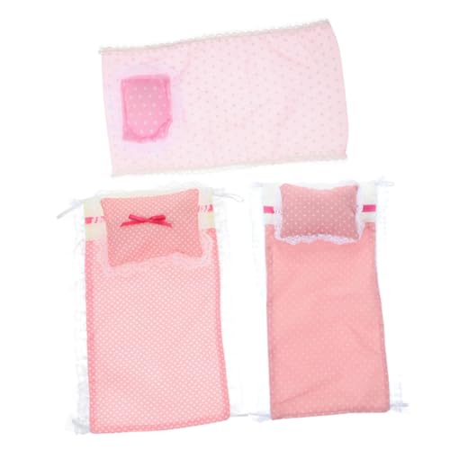 OFFIGAM 3 Sätze Puppenbettwäsche Mini-puppenhaus Kinderwagen Puppenhaus Krippe Puppenhaus Bettkissen Aufblasbarer Kleiderbügel Gefälschter Blumenstrauß Hauszubehör Bettzubehör Baumwolle OFFIGAM 3 Sätze Puppenbettwäsche Mini-puppenhaus Kinderwagen Puppenhaus Krippe Puppenhaus Bettkissen Aufblasbarer Kleiderbügel Gefälschter Blumenstrauß Hauszubehör Bettzubehör Baumwolle von OFFIGAM