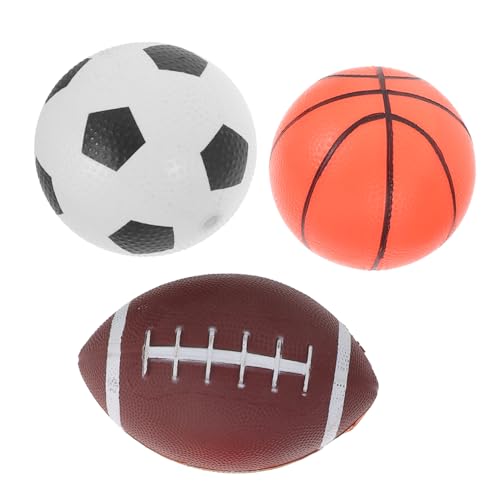 OFFIGAM 3 Stück Ballanzug Kickballs Spielbälle Für Im Alter Von 8-12 Jahren Streichelball Pädagogischer Springball Kickbälle Für Hüpfbälle Für Sportbälle Vinyl von OFFIGAM