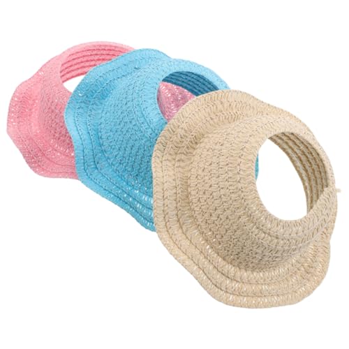 OFFIGAM 3 Stück Handgefertigte Häkel Stroh Hüte für Puppen Leichte DIY Accessoires mit Elegantem Look für Puppenoutfits und Kreative Kostüme für Bastelprojekte und Outdoor Anlässe OFFIGAM 3 Stück Handgefertigte Häkel Stroh Hüte für Puppen Leichte DIY Accessoires mit Elegantem Look für Puppenoutfits und Kreative Kostüme für Bastelprojekte und Outdoor Anlässe von OFFIGAM