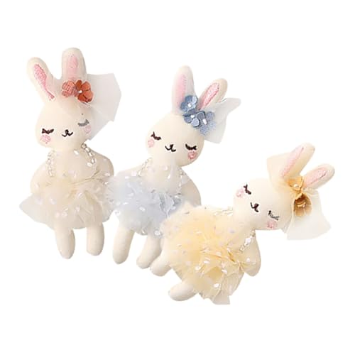 OFFIGAM 3 Stück Kleine Plüschhasen Stofftier Kaninchen DIY Bastelbedarf für Dekoration Gelb und Graublau für und Kreative Projekte OFFIGAM 3 Stück Kleine Plüschhasen Stofftier Kaninchen DIY Bastelbedarf für Dekoration Gelb und Graublau für und Kreative Projekte von OFFIGAM