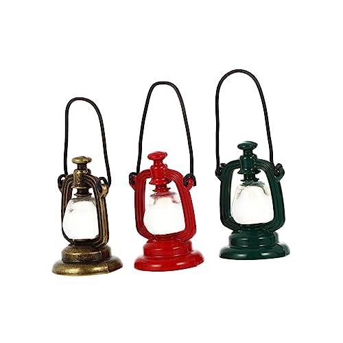 OFFIGAM 3 Stück Mini-Öllampe Petroleumlichtdekor Puppenhaus Laterne im Freien für kinderspielzeug Miniatur -Kerosin -Lampen Kerosin-Laternen- Harz OFFIGAM 3 Stück Mini-Öllampe Petroleumlichtdekor Puppenhaus Laterne im Freien für kinderspielzeug Miniatur -Kerosin -Lampen Kerosin-Laternen- Harz von OFFIGAM