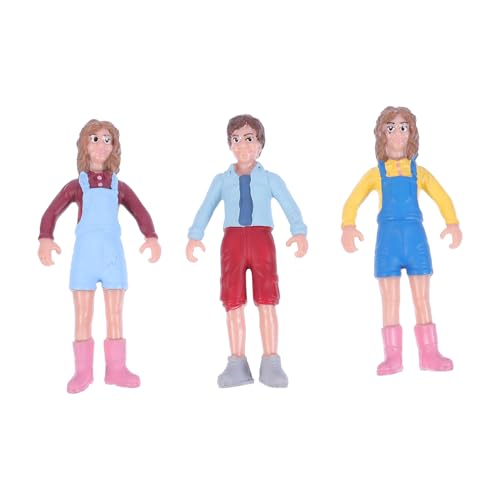 OFFIGAM 3 Stück Puppenschmuck Figur Modellschmuck Rollenspielspielzeug Für Kreative Tischdekoration Aus Sand Kinderkognitionsspielzeug Wohnkultur Figurenmodell PVC OFFIGAM 3 Stück Puppenschmuck Figur Modellschmuck Rollenspielspielzeug Für Kreative Tischdekoration Aus Sand Kinderkognitionsspielzeug Wohnkultur Figurenmodell PVC von OFFIGAM