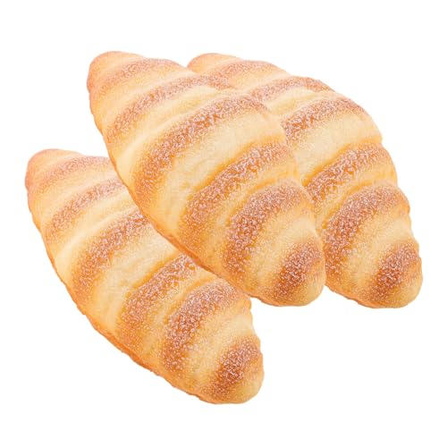 OFFIGAM 3stücke Teiliges Falsches Gebäck Realistische Dekorationsstücke Simulation Lebensmittelmodell Authentische Croissant Requisiten Für Fotografie Bakery Küchendekor OFFIGAM 3stücke Teiliges Falsches Gebäck Realistische Dekorationsstücke Simulation Lebensmittelmodell Authentische Croissant Requisiten Für Fotografie Bakery Küchendekor von OFFIGAM