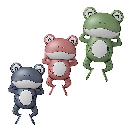 OFFIGAM 3 Stück Teiliges Badespielzeug Aufziehbare Tier Frosch Spielzeuge für Junge Mädchen Schwimmendes Wasserspielzeug für Badewanne und Pool für Kleinkinder und Junge Mädchen OFFIGAM 3 Stück Teiliges Badespielzeug Aufziehbare Tier Frosch Spielzeuge für Junge Mädchen Schwimmendes Wasserspielzeug für Badewanne und Pool für Kleinkinder und Junge Mädchen von OFFIGAM