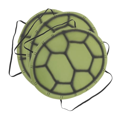 OFFIGAM 3 Stück Teiliges Cosplay Schildkrötenpanzer Kostüm Eva Requisiten für Halloween Karneval und Partys Leicht Hautfreundlich Elastisches Band von OFFIGAM