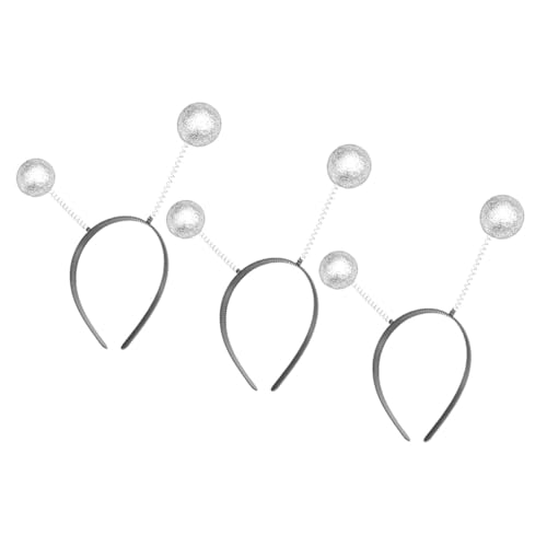 OFFIGAM 3 Stück Teiliges Stirnband mit Glitzerbällen Kostümzubehör für Partys Cosplay und Halloween Leicht und Bequem Geeignet für Erwachsene OFFIGAM 3 Stück Teiliges Stirnband mit Glitzerbällen Kostümzubehör für Partys Cosplay und Halloween Leicht und Bequem Geeignet für Erwachsene von OFFIGAM