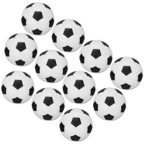 OFFIGAM 30Stücke Mini Fußball Miniatur Fußball Modelle Dekorative Kleine Bälle für Tischfußball Hausornamente Lebensechte Dekoration für Kreative Nutzung von OFFIGAM