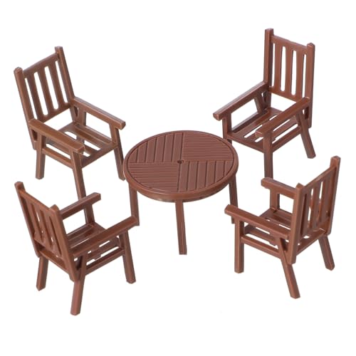 OFFIGAM 3Sätze Mini Tischstuhl Set für Puppenhaus Teiliges Möbelset für Desktop Dekoration und Schlafzimmer Zubehör Verarbeitung Kreative OFFIGAM 3Sätze Mini Tischstuhl Set für Puppenhaus Teiliges Möbelset für Desktop Dekoration und Schlafzimmer Zubehör Verarbeitung Kreative von OFFIGAM