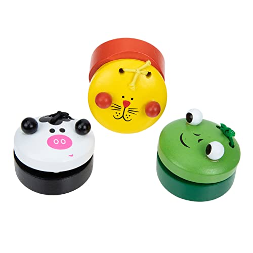 OFFIGAM 3Stücke Castanets für Percussion Spielzeuge Rhythmusgefühl und Musikalischem Talent für Kleine Hände Leuchtende Farben für Mehr Spaß OFFIGAM 3Stücke Castanets für Percussion Spielzeuge Rhythmusgefühl und Musikalischem Talent für Kleine Hände Leuchtende Farben für Mehr Spaß von OFFIGAM